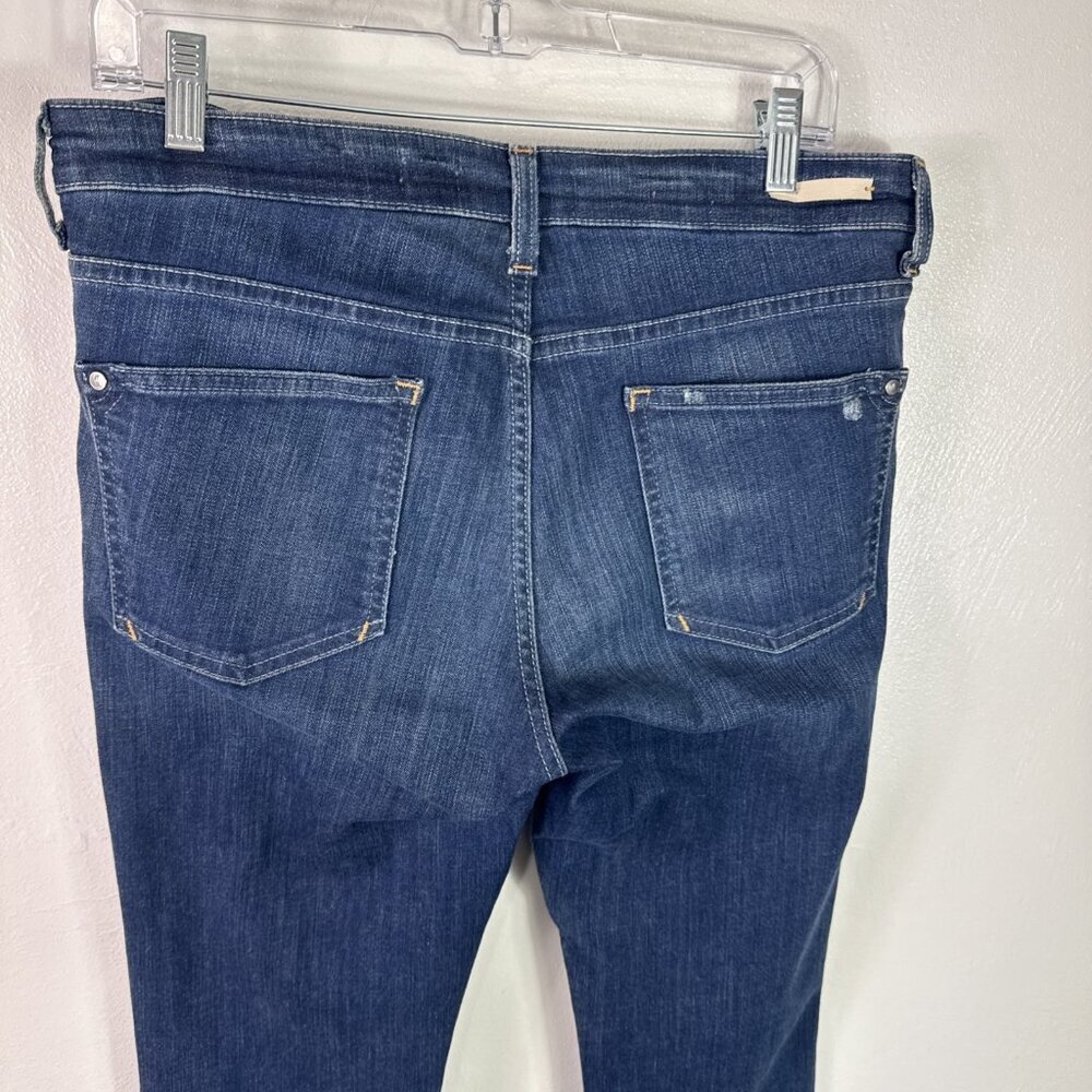Anthropologie Pilcro and the Letterpress Women's 30 Stet Fit Blue Jeans 33" - Picture 10 of 16